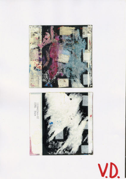 Backs, 2004 - 2006, Color photocopy, 21 X 29,7 cm - © Vincent Delbrouck