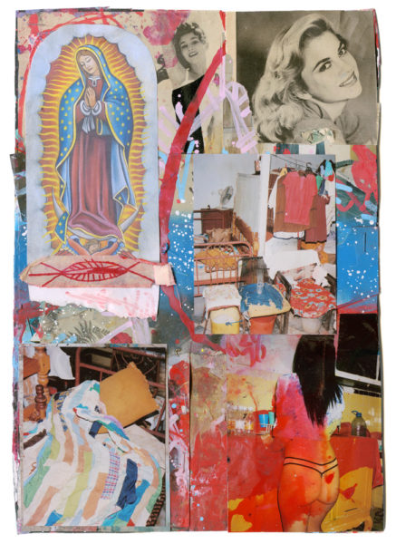 Guadalupe, 2015 - 2017, Mixed media on paper, 21 X 29,7 cm - © Vincent Delbrouck