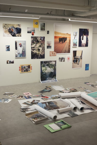 Dzogchen (installation process), FoMu, Antwerp, 2015 - © Vincent Delbrouck